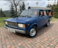 Синий ВАЗ 2107, объемом двигателя 1.45 л и пробегом 63 тыс. км за 1200 $, фото 1 на Automoto.ua
