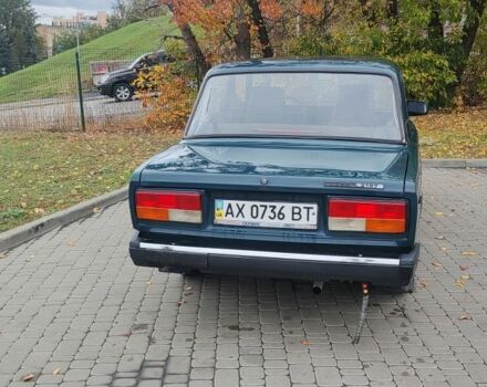 Синий ВАЗ 2107, объемом двигателя 1.5 л и пробегом 39 тыс. км за 1500 $, фото 2 на Automoto.ua