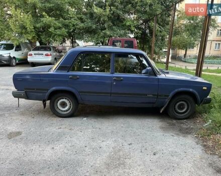 Синий ВАЗ 2107, объемом двигателя 1.45 л и пробегом 205 тыс. км за 900 $, фото 2 на Automoto.ua