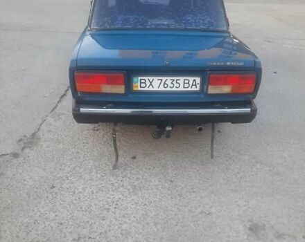 Синий ВАЗ 2107, объемом двигателя 1.45 л и пробегом 37 тыс. км за 900 $, фото 2 на Automoto.ua