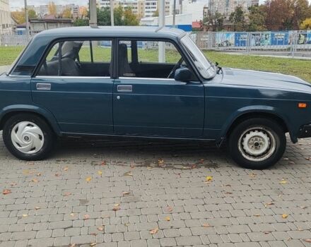 Синий ВАЗ 2107, объемом двигателя 1.5 л и пробегом 39 тыс. км за 1500 $, фото 1 на Automoto.ua