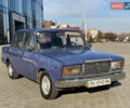 Синий ВАЗ 2107, объемом двигателя 1.45 л и пробегом 220 тыс. км за 450 $, фото 1 на Automoto.ua