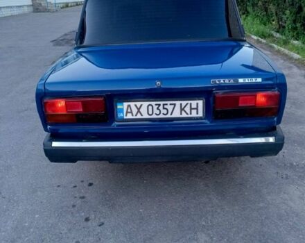 Синій ВАЗ 2107, об'ємом двигуна 1.5 л та пробігом 180 тис. км за 850 $, фото 4 на Automoto.ua