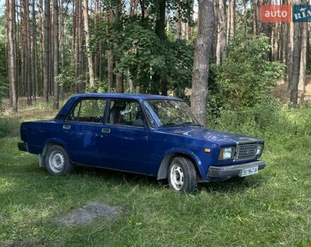 Синій ВАЗ 2107, об'ємом двигуна 1.57 л та пробігом 130 тис. км за 1200 $, фото 1 на Automoto.ua