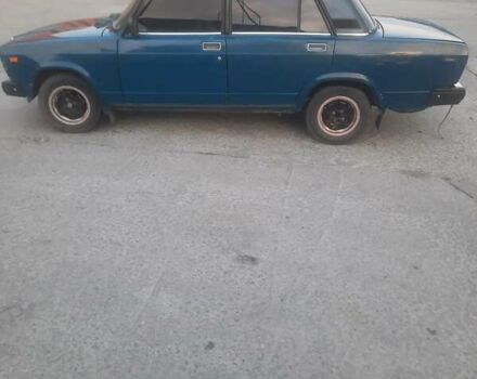 Синий ВАЗ 2107, объемом двигателя 1.45 л и пробегом 37 тыс. км за 900 $, фото 1 на Automoto.ua