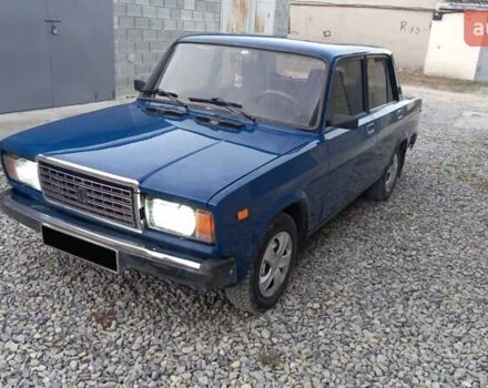 Синій ВАЗ 2107, об'ємом двигуна 1.45 л та пробігом 150 тис. км за 1550 $, фото 5 на Automoto.ua
