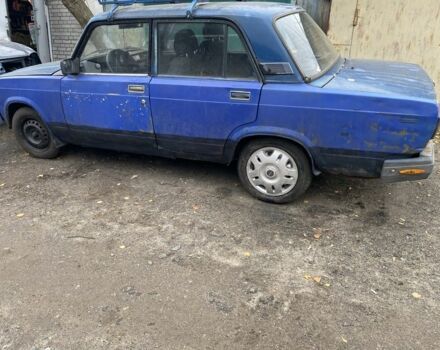 Синій ВАЗ 2107, об'ємом двигуна 0 л та пробігом 100 тис. км за 298 $, фото 1 на Automoto.ua