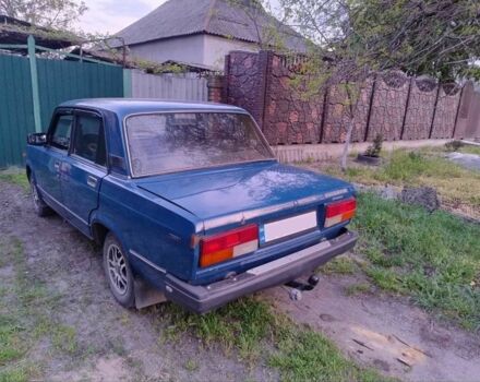 Синий ВАЗ 2107, объемом двигателя 1.6 л и пробегом 214 тыс. км за 1201 $, фото 4 на Automoto.ua