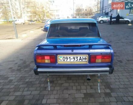 Синій ВАЗ 2107, об'ємом двигуна 0 л та пробігом 77 тис. км за 2300 $, фото 3 на Automoto.ua