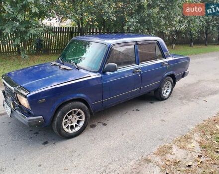 Синій ВАЗ 2107, об'ємом двигуна 1.3 л та пробігом 150 тис. км за 950 $, фото 1 на Automoto.ua