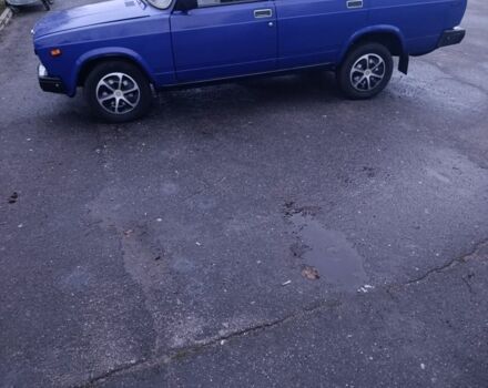 Синий ВАЗ 2107, объемом двигателя 1.5 л и пробегом 76 тыс. км за 1800 $, фото 1 на Automoto.ua