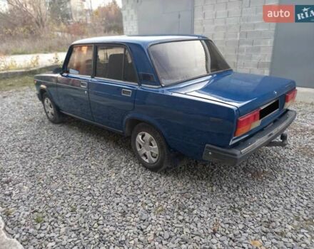 Синій ВАЗ 2107, об'ємом двигуна 1.45 л та пробігом 150 тис. км за 1550 $, фото 8 на Automoto.ua
