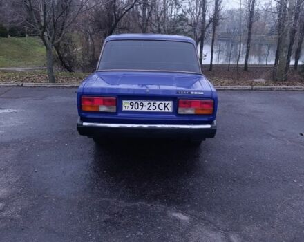 Синий ВАЗ 2107, объемом двигателя 1.5 л и пробегом 76 тыс. км за 1800 $, фото 2 на Automoto.ua