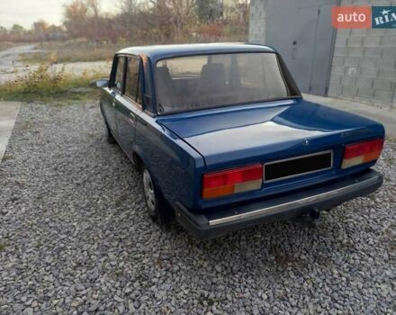 Синій ВАЗ 2107, об'ємом двигуна 1.45 л та пробігом 150 тис. км за 1550 $, фото 2 на Automoto.ua