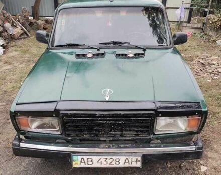 Синий ВАЗ 2107, объемом двигателя 5 л и пробегом 247 тыс. км за 433 $, фото 2 на Automoto.ua