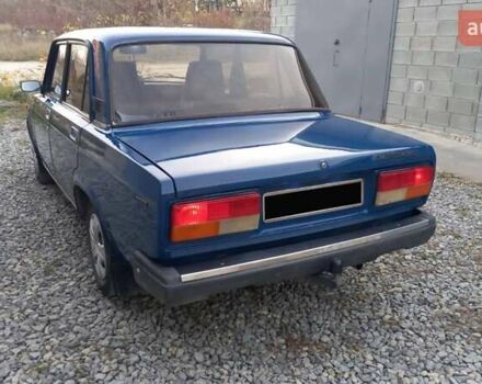 Синій ВАЗ 2107, об'ємом двигуна 1.45 л та пробігом 150 тис. км за 1550 $, фото 3 на Automoto.ua