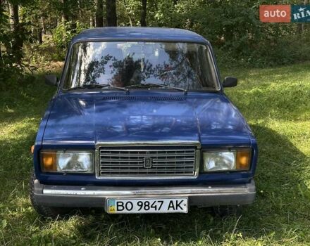 Синій ВАЗ 2107, об'ємом двигуна 1.57 л та пробігом 130 тис. км за 1200 $, фото 2 на Automoto.ua