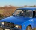 Синий ВАЗ 2107, объемом двигателя 1.3 л и пробегом 150 тыс. км за 720 $, фото 2 на Automoto.ua