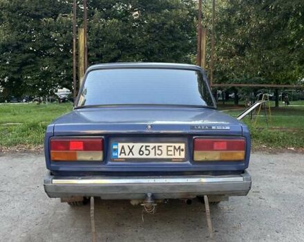 Синий ВАЗ 2107, объемом двигателя 1.45 л и пробегом 205 тыс. км за 900 $, фото 1 на Automoto.ua