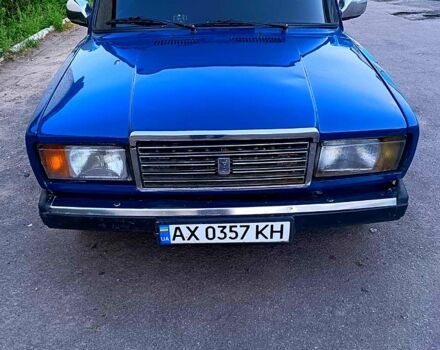 Синій ВАЗ 2107, об'ємом двигуна 1.5 л та пробігом 169 тис. км за 850 $, фото 1 на Automoto.ua