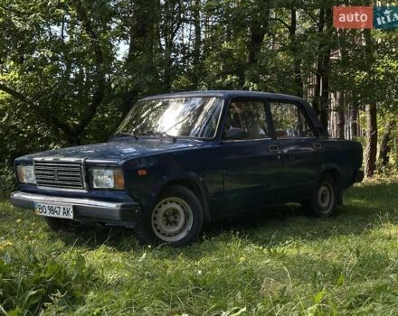 Синій ВАЗ 2107, об'ємом двигуна 1.57 л та пробігом 130 тис. км за 1200 $, фото 3 на Automoto.ua