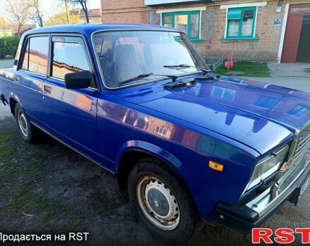 Синий ВАЗ 2107, объемом двигателя 15 л и пробегом 167 тыс. км за 1499 $, фото 3 на Automoto.ua