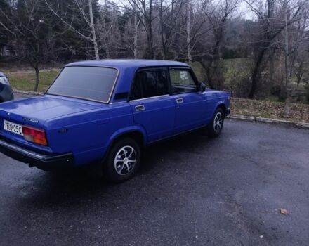 Синий ВАЗ 2107, объемом двигателя 1.5 л и пробегом 76 тыс. км за 1800 $, фото 3 на Automoto.ua