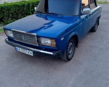 Синій ВАЗ 2107, об'ємом двигуна 1.5 л та пробігом 180 тис. км за 850 $, фото 1 на Automoto.ua
