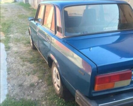 ВАЗ 2107 2002 в Черткове на Automoto.ua Синий ВАЗ 2107, объемом двигателя 1.45 л и пробегом 150 тыс. км за 1350 $, фото 5 на Automoto.ua