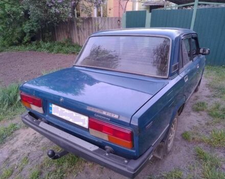 Синий ВАЗ 2107, объемом двигателя 1.6 л и пробегом 214 тыс. км за 1201 $, фото 3 на Automoto.ua