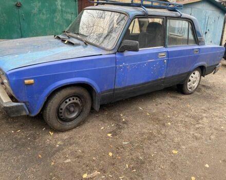 Синій ВАЗ 2107, об'ємом двигуна 1 л та пробігом 333 тис. км за 214 $, фото 1 на Automoto.ua