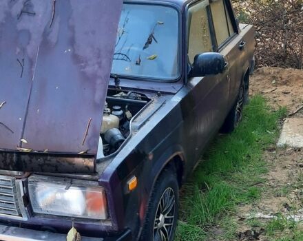 Синій ВАЗ 2107, об'ємом двигуна 1.5 л та пробігом 200 тис. км за 711 $, фото 1 на Automoto.ua