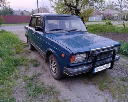 Синий ВАЗ 2107, объемом двигателя 1.6 л и пробегом 214 тыс. км за 1201 $, фото 2 на Automoto.ua
