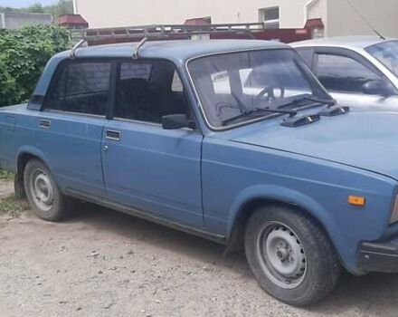 Синий ВАЗ 2107, объемом двигателя 1.4 л и пробегом 90 тыс. км за 1800 $, фото 3 на Automoto.ua