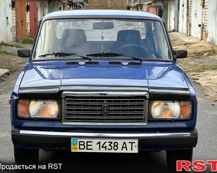 Синий ВАЗ 2107, объемом двигателя 1.5 л и пробегом 167 тыс. км за 1850 $, фото 2 на Automoto.ua