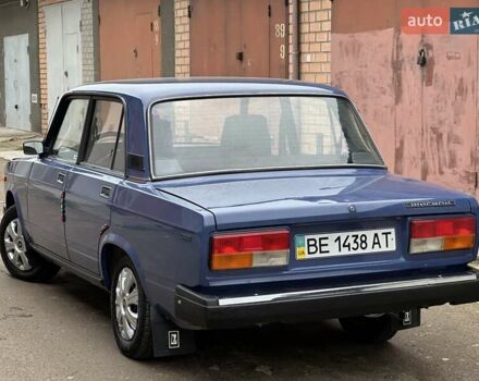 Синий ВАЗ 2107, объемом двигателя 1.45 л и пробегом 40 тыс. км за 1650 $, фото 14 на Automoto.ua