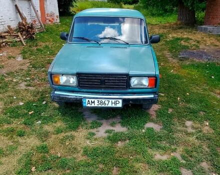 Синий ВАЗ 2107, объемом двигателя 1.6 л и пробегом 0 тыс. км за 450 $, фото 3 на Automoto.ua