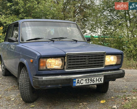 Синий ВАЗ 2107, объемом двигателя 1.44 л и пробегом 190 тыс. км за 1200 $, фото 1 на Automoto.ua