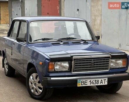 Синий ВАЗ 2107, объемом двигателя 1.45 л и пробегом 40 тыс. км за 1650 $, фото 5 на Automoto.ua