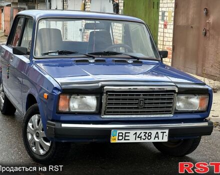 Синий ВАЗ 2107, объемом двигателя 1.5 л и пробегом 167 тыс. км за 1850 $, фото 1 на Automoto.ua