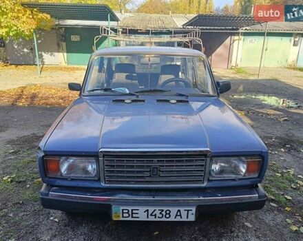Синій ВАЗ 2107, об'ємом двигуна 1.45 л та пробігом 38 тис. км за 1500 $, фото 3 на Automoto.ua