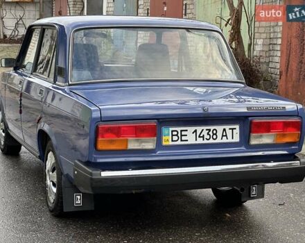 Синий ВАЗ 2107, объемом двигателя 1.45 л и пробегом 40 тыс. км за 1650 $, фото 19 на Automoto.ua