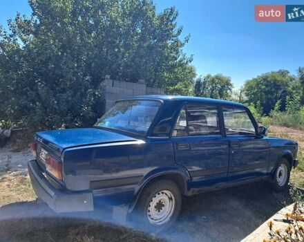 ВАЗ 2107 2003 в Новомосковске на Automoto.ua Синий ВАЗ 2107, объемом двигателя 1.45 л и пробегом 90 тыс. км за 1400 $, фото 1 на Automoto.ua