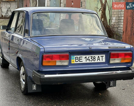 Синій ВАЗ 2107, об'ємом двигуна 1.45 л та пробігом 39 тис. км за 1850 $, фото 19 на Automoto.ua
