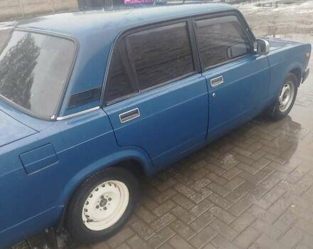 Синий ВАЗ 2107, объемом двигателя 1.57 л и пробегом 153 тыс. км за 1350 $, фото 2 на Automoto.ua