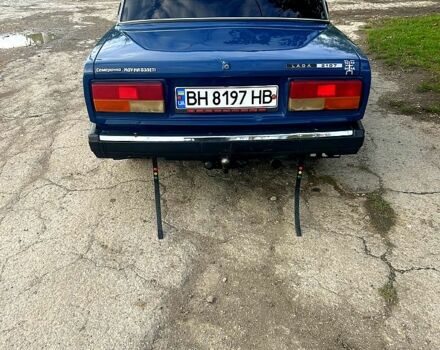 Синий ВАЗ 2107, объемом двигателя 1.5 л и пробегом 200 тыс. км за 1500 $, фото 1 на Automoto.ua
