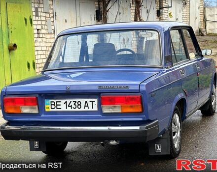 Синий ВАЗ 2107, объемом двигателя 1.5 л и пробегом 167 тыс. км за 1850 $, фото 4 на Automoto.ua