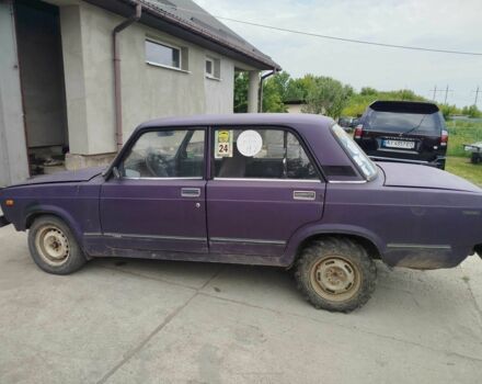 Синий ВАЗ 2107, объемом двигателя 1.7 л и пробегом 200 тыс. км за 550 $, фото 1 на Automoto.ua