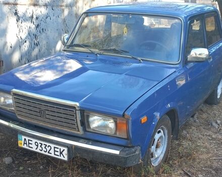 Синий ВАЗ 2107, объемом двигателя 1.5 л и пробегом 140 тыс. км за 777 $, фото 3 на Automoto.ua