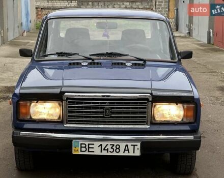 Синий ВАЗ 2107, объемом двигателя 1.45 л и пробегом 40 тыс. км за 1650 $, фото 3 на Automoto.ua